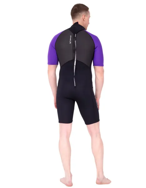 Гидрокостюм мужской Scorpena Hawaii Shorty 3 мм фиолетовый