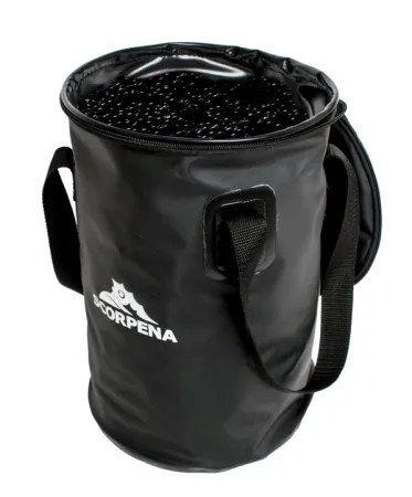 Складное ведро Scorpena с крышкой емкость 25 литров
