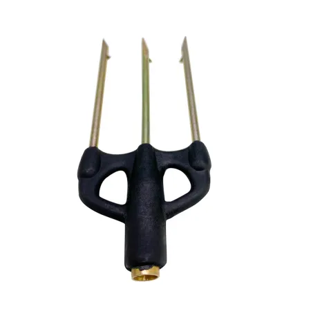 Наконечник Scorpena трезубый хромированный