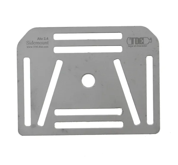 Пластина средняя TDE из алюминия толщиной 3 мм Пластина средняя TDE из алюминия толщиной 3 мм