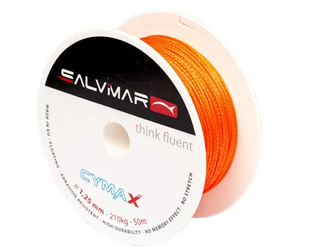 Линь Salvimar Cymax 1.25 мм нагрузка до 210 кг (цена за 1 метр)