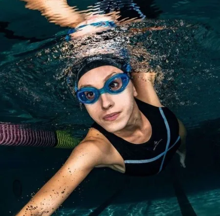 Очки Aqua Sphere Kaiman прозрачные линзы, прозрачная рамка