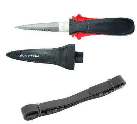 Нож Scorpena A+ с ножнами и ремешками