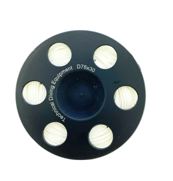 Катушка-шпуля скользящая без отверстия TDE с линем 30 метров