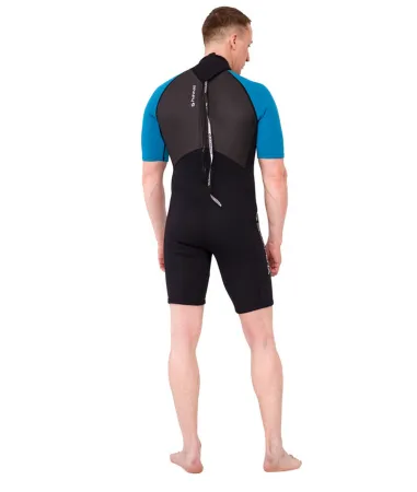 Гидрокостюм мужской Scorpena Hawaii Shorty 3 мм голубой