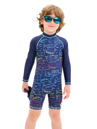 Детский гидрокостюм из лайкры Bright Whale