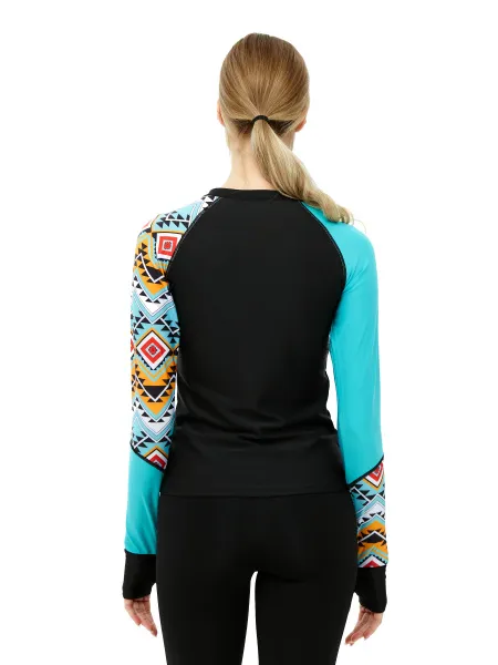 Футболка из лайкры Peru Green