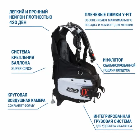 Жилет-компенсатор плавучести для женщин Scubapro Bella BCD