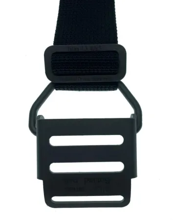 Баллонный ремень с титановой пряжкой TDE Pro 40 Black