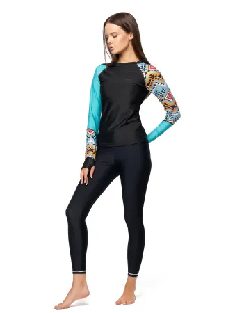 Леггинсы Black UV 300+ женские