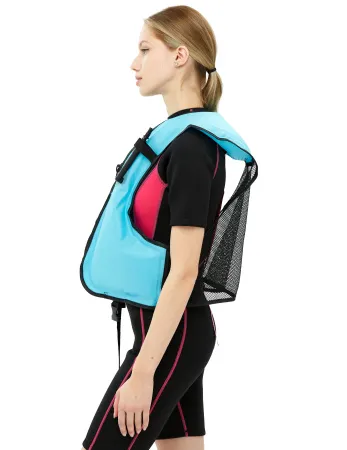 Жилет для сноркелинга взрослый оранжевый