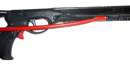 Амортизатор Neptonic Systems с карабином "Поросячий хвост" 65 см красный