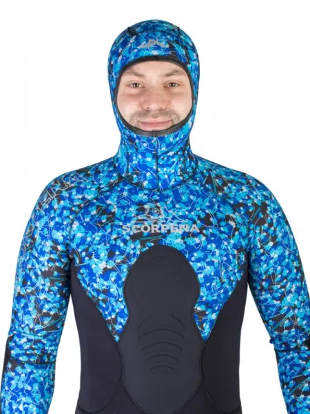 Гидрокостюм Scorpena C3 Blue Camo 1,5 мм размер S