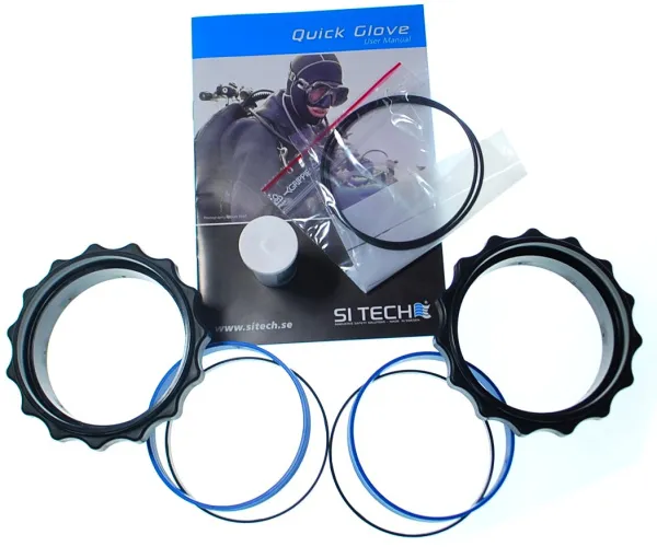 Комплект ответных колец для перчаток на системы Si-Tech Quick Clamp, Quick Cuff