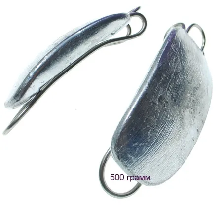 Груз довесок "Мышь" 0,5 кг быстросъемный