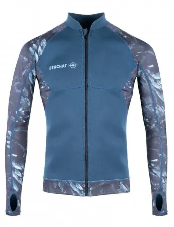 Футболка неопрен/лайкра Beuchat Atoll с молнией мужская