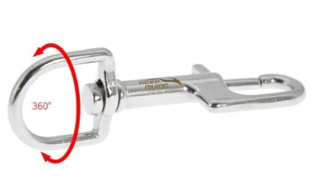 Односторонний карабин Keep Diving длиной 110 мм с кольцом 35 мм