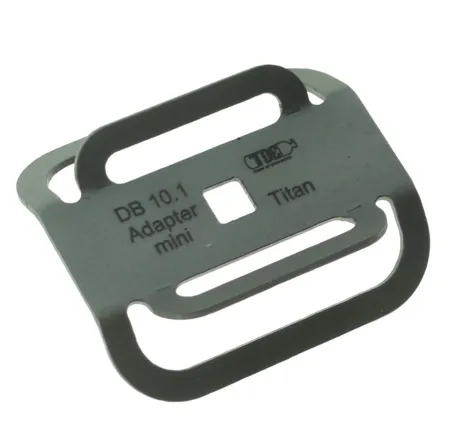 Пластина DB мини адаптер титановая TDE 10.1