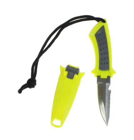 Нож Aropec KF-966 с креплением на стропу или шланг острый кончик