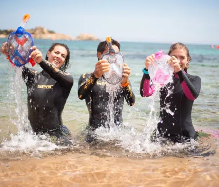 Полнолицевая маска для сноркелинга Seac Sub Magica