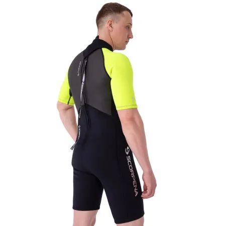Гидрокостюм мужской Scorpena Hawaii Shorty 3 мм желтый