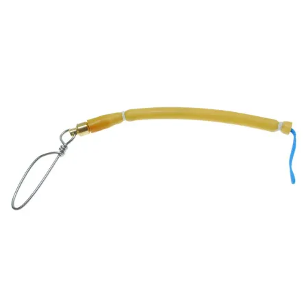 Амортизатор линя с вертлюгом и карабином булавкой SpearDiver 10 см