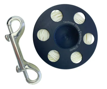 Катушка-шпуля скользящая без отверстия TDE с линем 37 метров