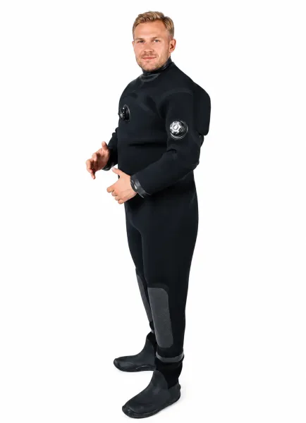 Гидрокостюм сухой из неопрена пресованного NS Dive Gear Nerka