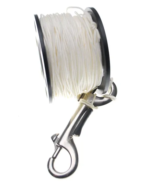 Шпуля (ширина 40 мм) с карабином и линем TDE 40 метров