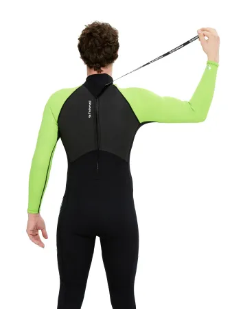 Гидрокостюм мужской Scorpena Hawaii 3 мм зеленый