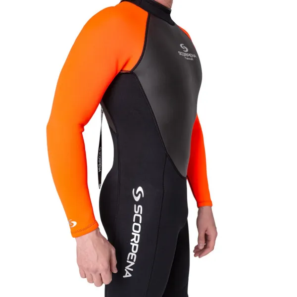 Гидрокостюм мужской Scorpena Hawaii 3 мм оранжевый