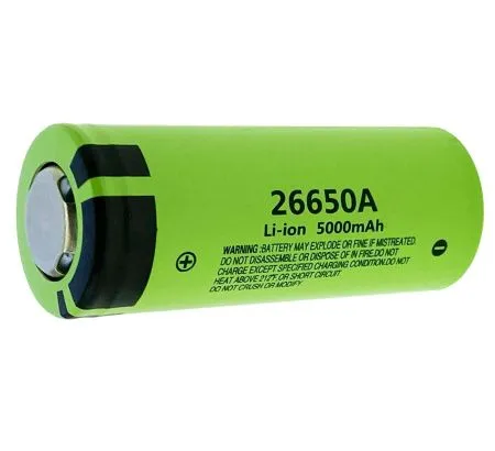 Аккумулятор Li-Ion 26650 Panasonic 5000 mAh с защитой 