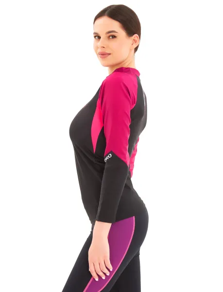 Футболка из лайкры Scuba Violet