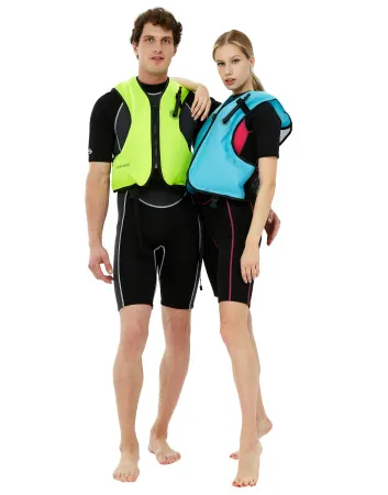 Жилет для сноркелинга взрослый оранжевый