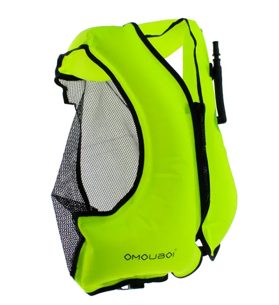 Жилет для сноркелинга взрослый неоново желтый