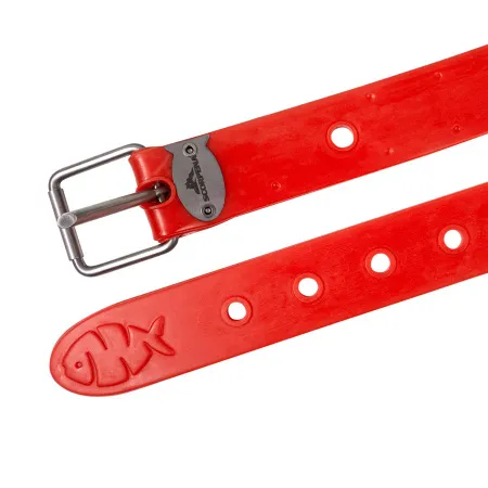 Ремень настраиваемый Scorpena Select Soft, красный
