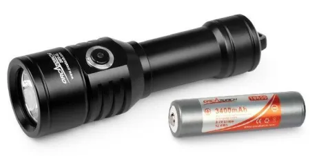 Фонарь со встроенным лазером OrcaTorch D570