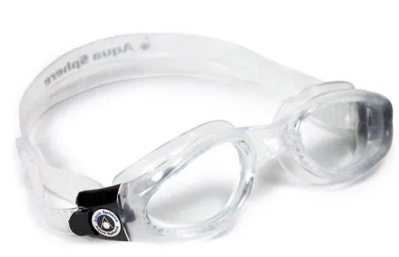 Очки Aqua Sphere Kaiman прозрачные линзы, прозрачная рамка