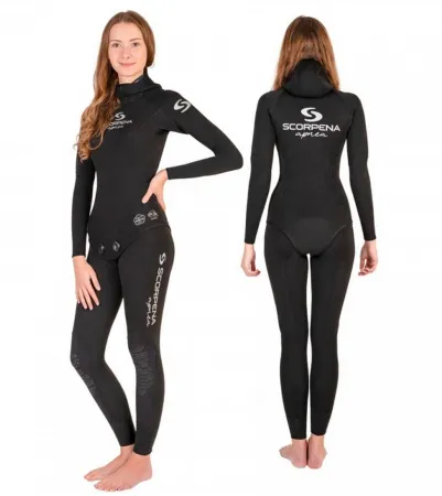 Гидрокостюм для фридайвинга Scorpena Apnea F2 женский 5 мм