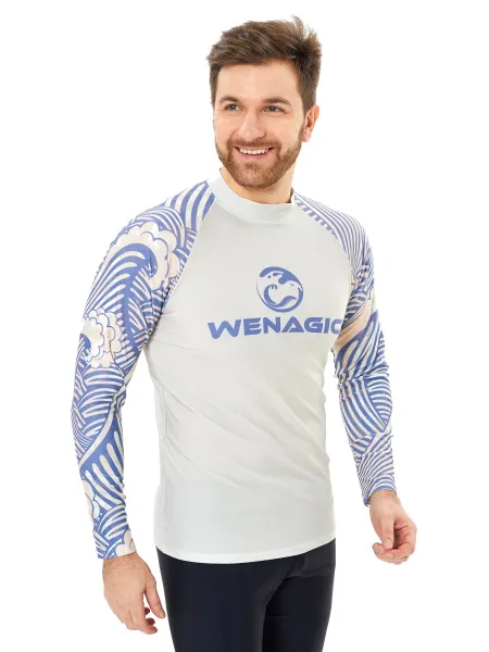 Футболка T-Flex Cream Wave UPF50 мужская