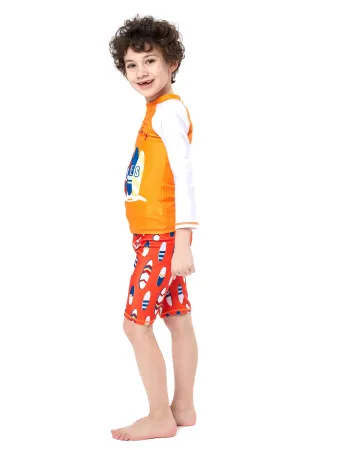Детский комплект из лайкры Orange Surfing