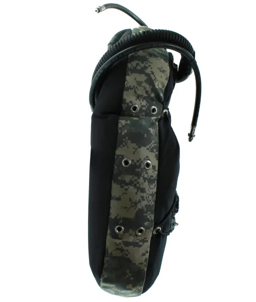 Крыло Amphibian Gear Camo с двумя инфляторами для спарки 50 Lb Крыло Amphibian Gear Camo с двумя инфляторами для спарки 50 Lb