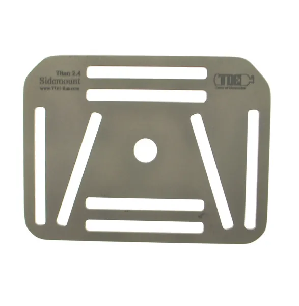 Пластина средняя TDE из титана толщиной 2 мм Пластина средняя TDE из титана толщиной 2 мм