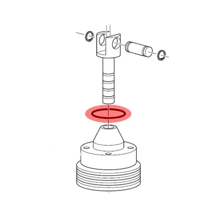 Уплотнительное кольцо NBR 70 (26,7х1,78) МСН6