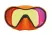 Маска Apeks VX1 , UV линзы, оранжевая
