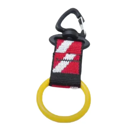 Держатель октопуса с карабином и силиконовым кольцом