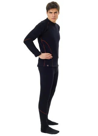 Утеплитель Frogman Polartec Black Orange 280 мужской кофта