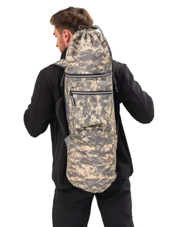 Сумка рюкзак Long Bag Brown Camo для снаряжения 80 см