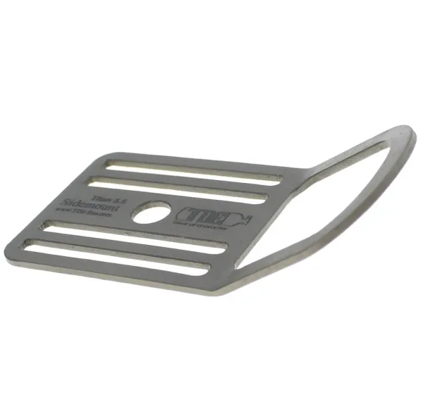 Пластина 95 мм с ушком из титана TDE 3 мм Пластина 95 мм с ушком из титана TDE 3 мм