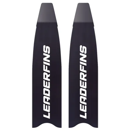 Лопасти из стеклотекстолита LeaderFins Abyss Pro с логотипом